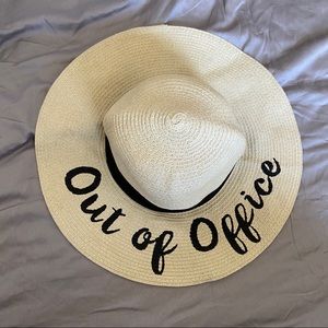 “Out of Office” Sun Hat